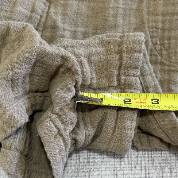 SO Olive Green Textured Shortalls Size Small - Picture 7 of 13